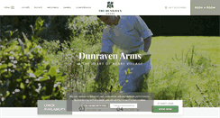 Desktop Screenshot of dunravenhotel.com